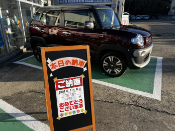 Nさまクロスビー納車式！